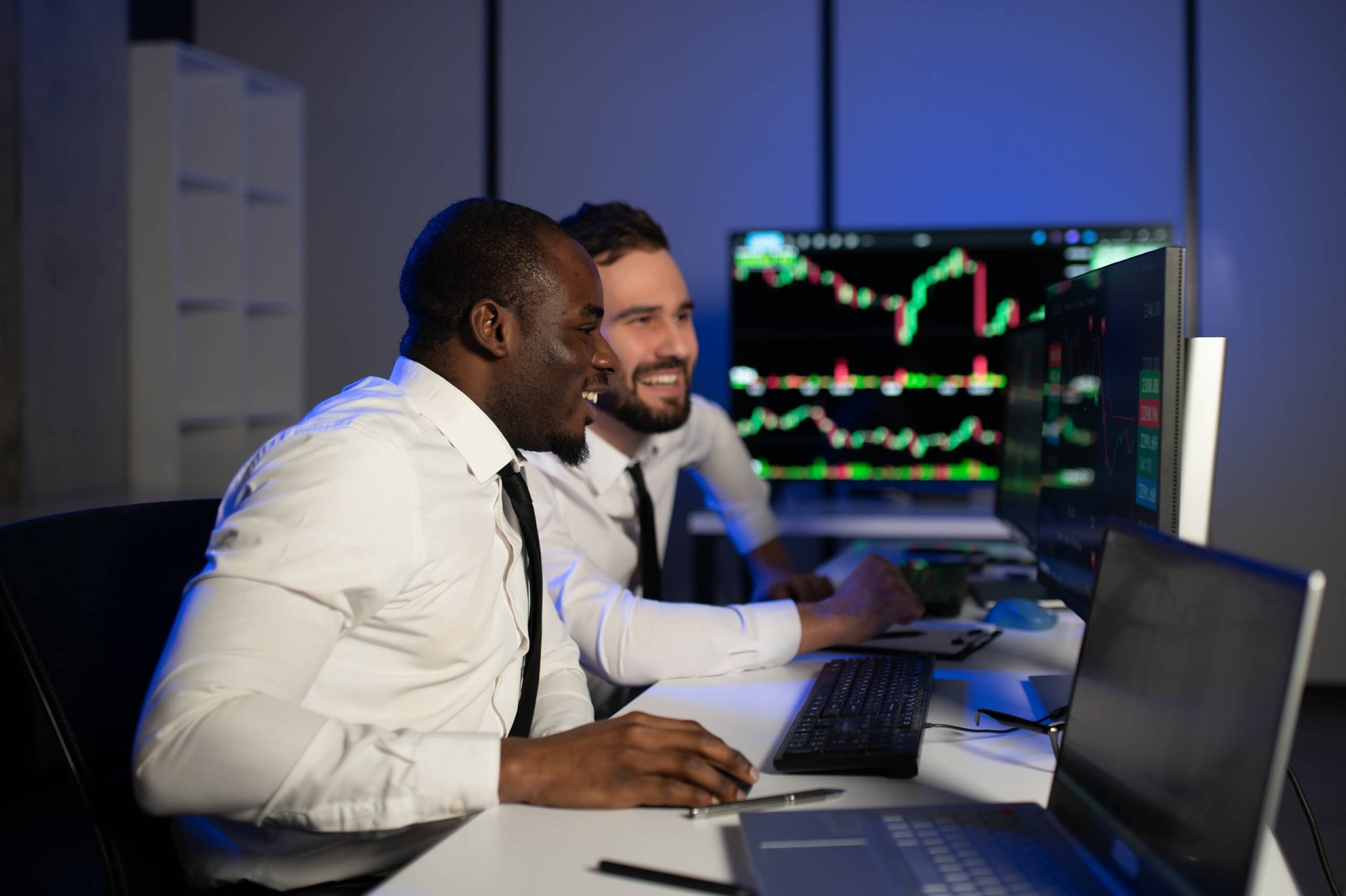 Data analysis in trading image